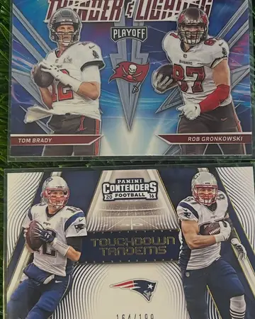 Doble Combo Tom/Rob. #brady #nfl #pats