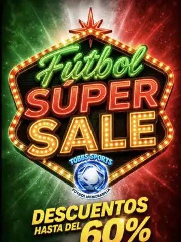 Terminamos con el fut y llega nuestro “Fútbol SÚPER SALE” con descuentos hasta del 60%🔥🔥 en nuestros artículos!! Visita nuestra tienda en 
